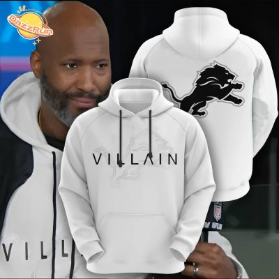 Detroit Lions Villain Hoodie – NFL Limited Edition