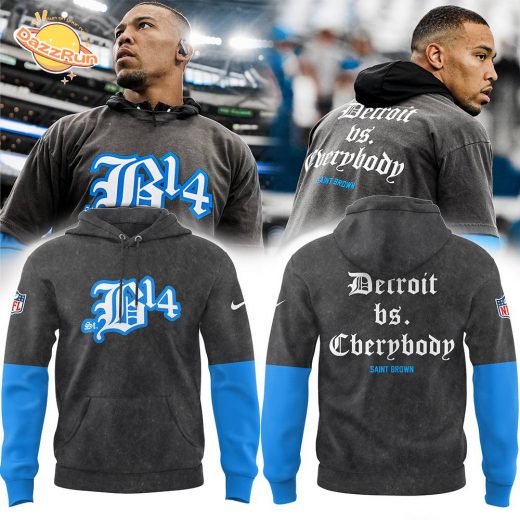 Detroit Lions vs Everybody 2024 Limited Edition NFL Hoodie