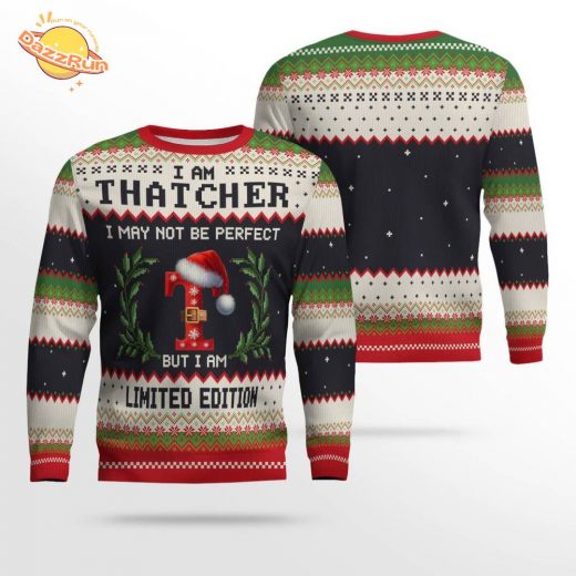 I Am THATCHER – Ugly Sweater for Holiday Fans