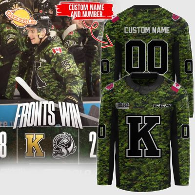 Kingston Frontenacs CADPAT Kingston Frontenacs Jersey