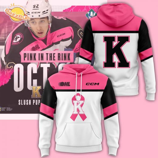 Kingston Frontenacs x Pink in the Rink 2024 Hoodie