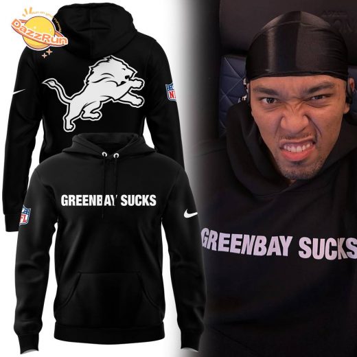 Limited Edition Amon-Ra St. Brown “Green Bay Sucks” Hoodie – NFL Fan Gear