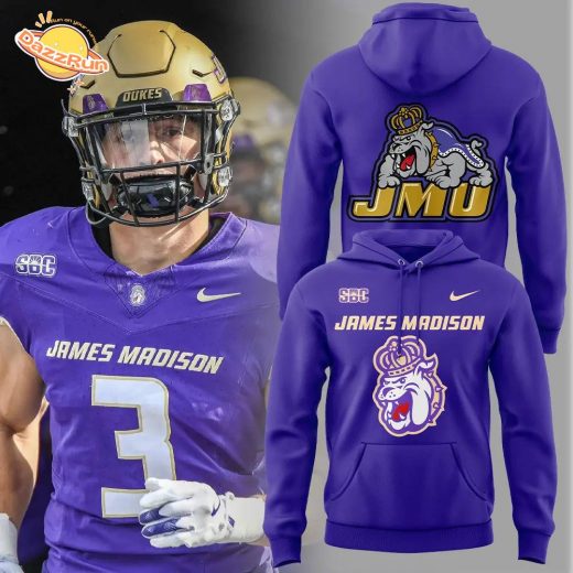 Limited Edition JMU Football Uniform Blue Out Hoodie