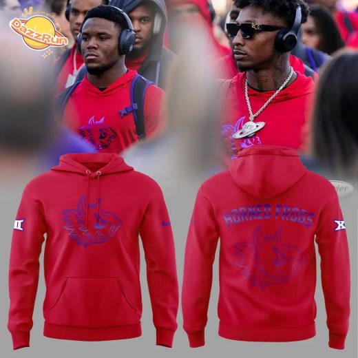 Limited Edition TCU Uniform “Fear the Frog” Red Hoodie