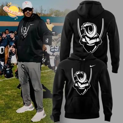 Limited Edition Virginia x Nike Football Uniform Classic Black Hoodie