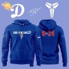 Los Angeles Dodgers Kobe Bryant Nike Gear Job Finished 8 In 24 Unisex Hoodie