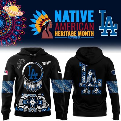 Men’s Nike Los Angeles Dodgers 2024 MLB Native American Heritage Month Hoodie