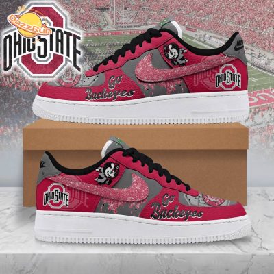 Ohio State Buckeyes AF1 Shoes Limited Edition – NCAA Fan Gear