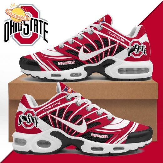 Ohio State Buckeyes Air Max Plus Sport Custom Sneakers – Limited Edition NCAA Shoes