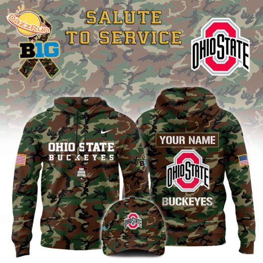 Ohio State Buckeyes Football Salute to Service Limited Hoodie