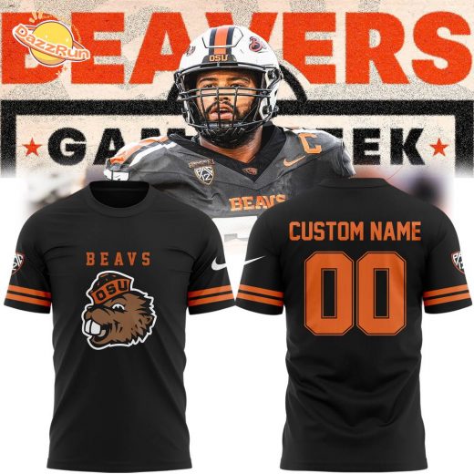 Oregon State Football Team Limited Edition T-Shirt – Custom Name and Number