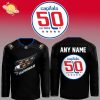 Personalized Washington Capitals Red 50th Anniversary Jersey