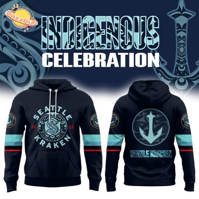 Seattle Kraken 2024 Indigenous Peoples Night 3D Hoodie – NHL Special Edition