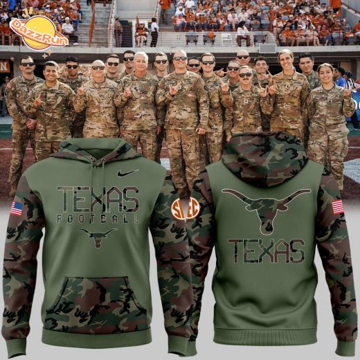 Texas Longhorns 2024 Military Appreciation Hoodie