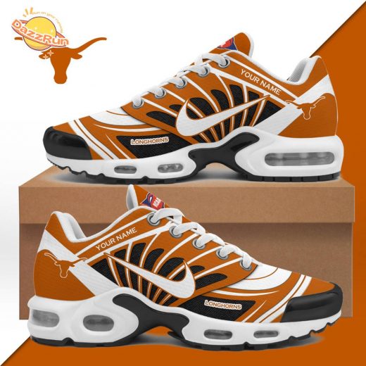 Texas Longhorns Air Max Plus Sport Custom Sneakers – NCAA Personalized Footwear