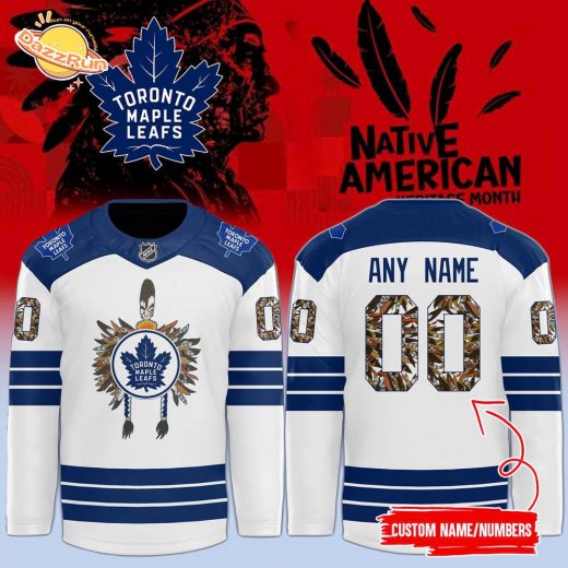 Toronto Maple Leafs 2024 NHL Native American Heritage Month Premium Limited Jersey