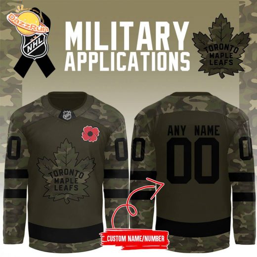 Toronto Maple Leafs x 2024 Military Appreciation Night Custom Jersey