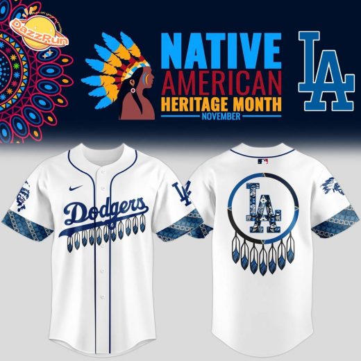 Unisex Nike Los Angeles Dodgers 2024 MLB Native American Heritage Month Premium Limited Jersey