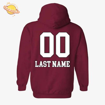 Utah Football Custom Name and Number Hoodie – Personalized Sportswear