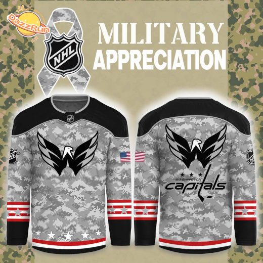 Washington Capitals 2024 Military Appreciation Month Hockey Jersey