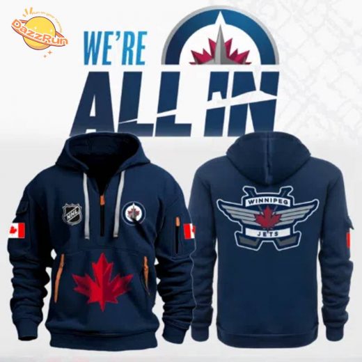 We Are All In Winnipeg Jets Hoodie – NHL Fan Apparel