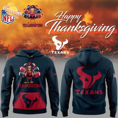 Limited Edition Houston Texans Thanksgiving Day Hoodie – Fan Gear