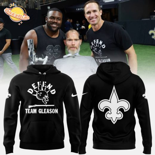 Limited Edition New Orleans Saints Defend Team Gleason Hoodie 2024 – Exclusive Fan Gear