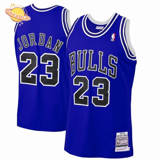 Michael Jordan Chicago Bulls Royal Blue Jersey | NBA Michael Jordan Classic Jersey