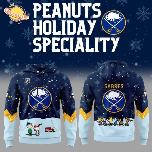 2024 Buffalo Sabres Peanuts & Snoopy Night Nike Hoodie