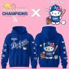 Los Angeles Dodgers Hello Kitty Limited Edition Hoodie 2024 – White Version