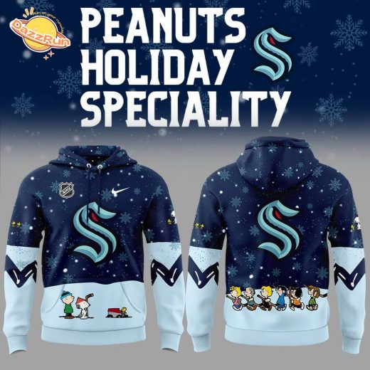 2024 Seattle Kraken Peanuts & Snoopy Night Hoodie – Nike Edition