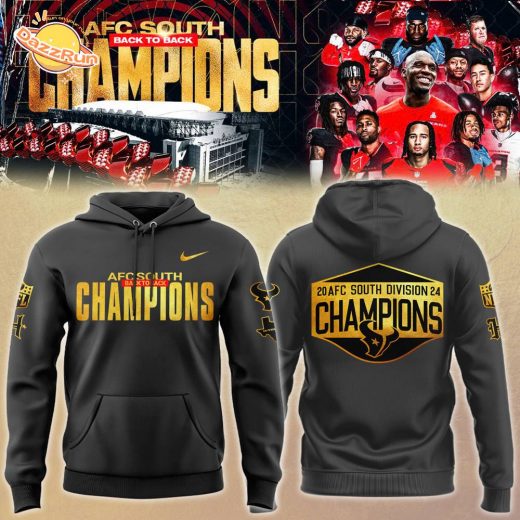 AFC South Champions Houston Texans Football Hoodie – Special Edition 2024