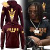 Arizona State Sun Devils JESUS WON 2024 White Limited Edition Hoodie