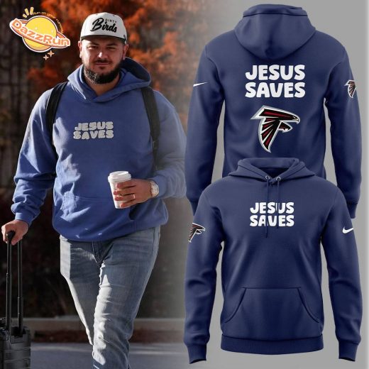 Atlanta Falcons Jesus Save Hoodie