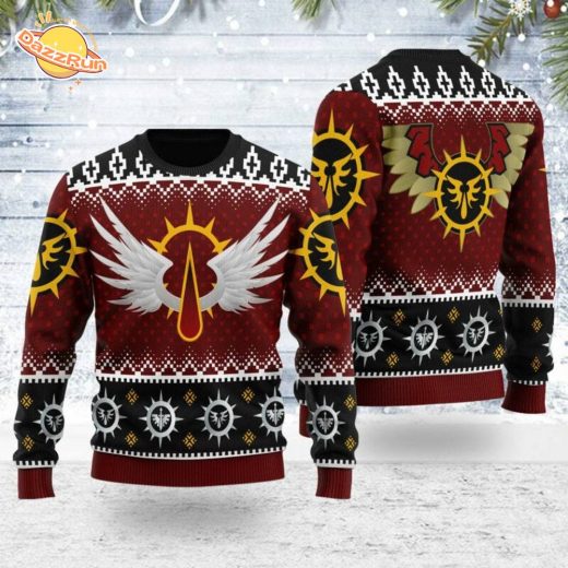 Blood Angels Iconic Christmas Ugly Sweater Holiday Edition