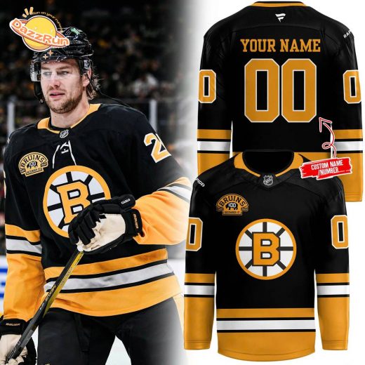 Boston Bruins Fanatics 100th Anniversary Premier Breakaway Jersey – Limited Edition