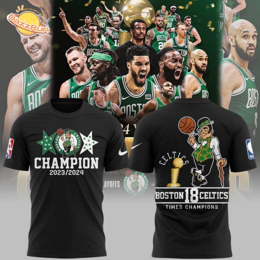 Boston Celtics 2024 Champions Limited Edition T-Shirt