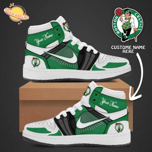 Boston Celtics 2024/25 City Edition Nike AJ1 Shoes – Limited Edition