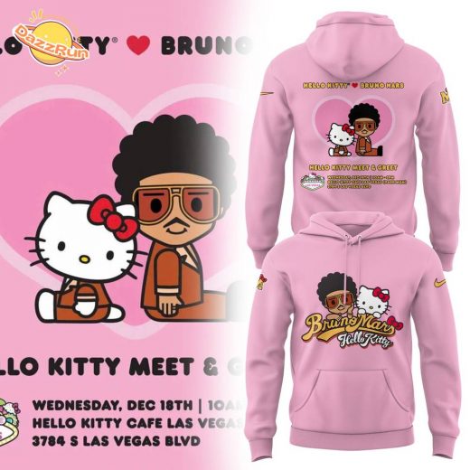 Bruno Mars x Hello Kitty 2024 Limited Edition Hoodie (Fan Gift)