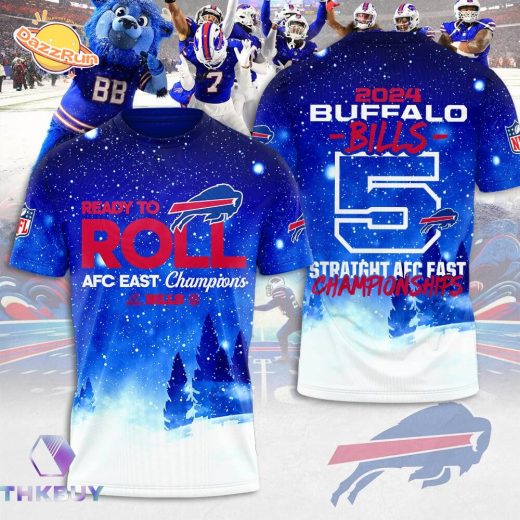 Buffalo Bills 3D Apparel T-Shirt 2024