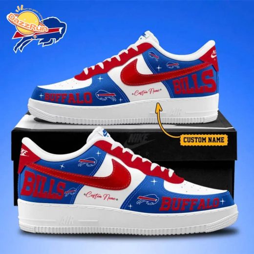 Buffalo Bills Nike Air Force 1 Limited Shoes – 2024/2025 Edition