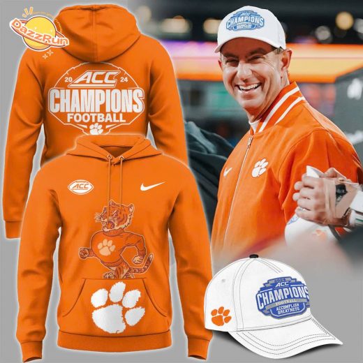 Clemson Football 2024 ACC Champions Hoodie – Nike Exclusive