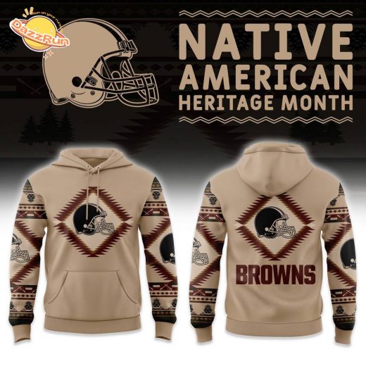 Cleveland Browns Native American Heritage Hoodie – 2024 Special Edition