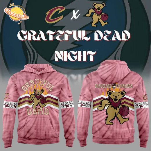 Cleveland Cavaliers Grateful Dead Night 2024 Hoodie Version 2