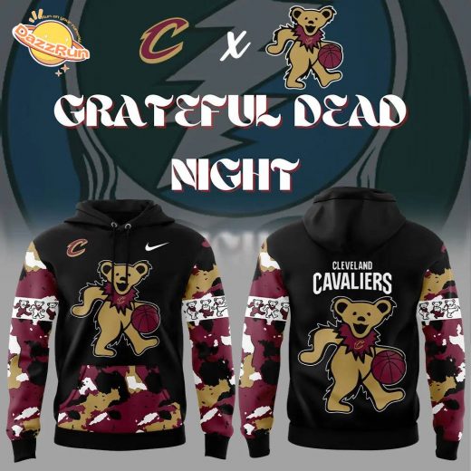 Cleveland Cavaliers Grateful Dead Night 2024 Limited Edition Hoodie