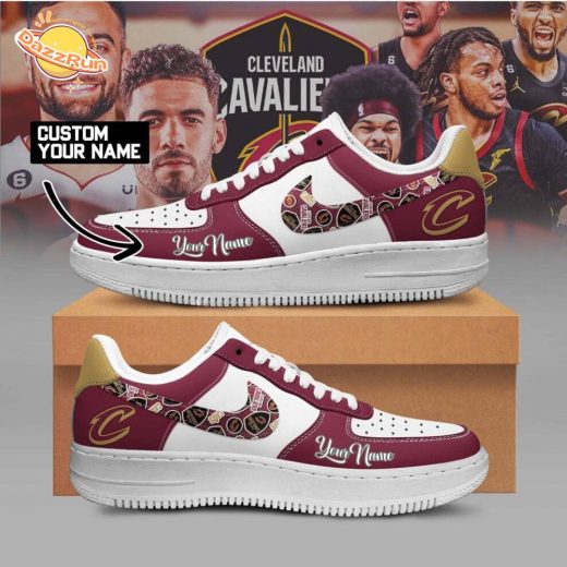 Cleveland Cavaliers Nike Air Force 1 Shoes 2024