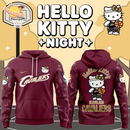 Cleveland Cavaliers x Hello Kitty 2024 Nike Premium Hoodie