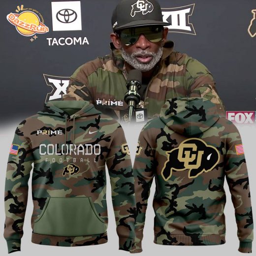 Colorado Buffaloes 2024 Military Appreciation Football Hoodie – Limited Edition