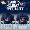 Columbus Blue Jackets Peanuts & Snoopy Night Hoodie – Nike 2024 Edition