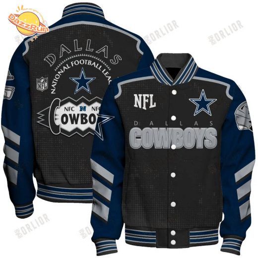 Dallas Cowboys Unisex Varsity Jacket (Football Fan Gear)